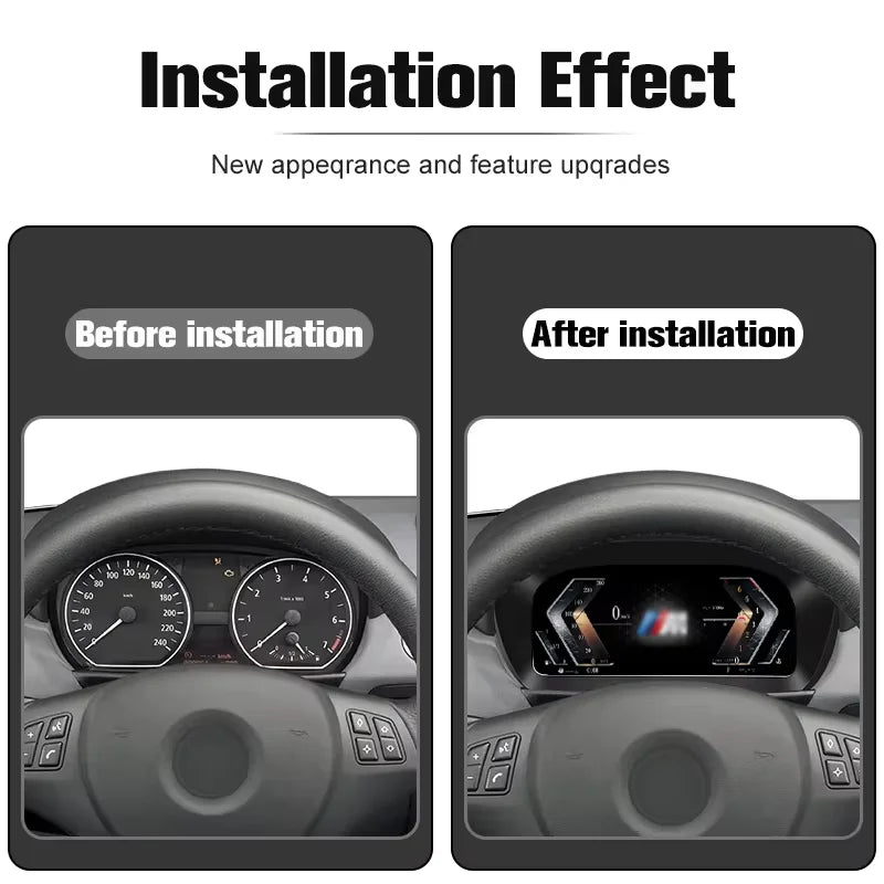 12.3" Digital LCD Instrument Cluster For BMW 3 4 Series
