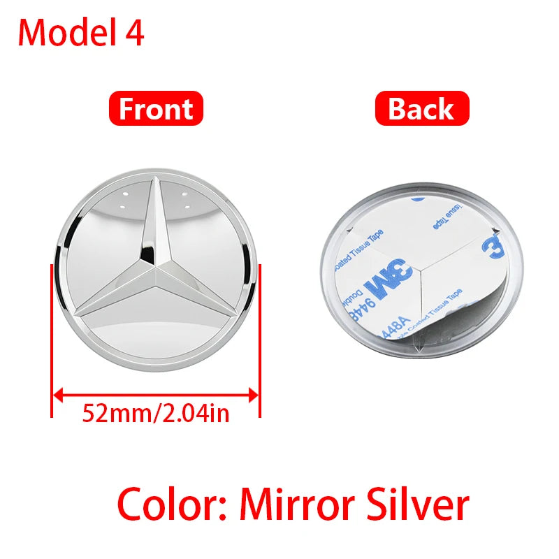 Car Styling Logo Steering Wheel Center Badge Logo Sticker For Mercedes Benz AMG W204 GLC CLA W205 W203 W206 interior Accessories