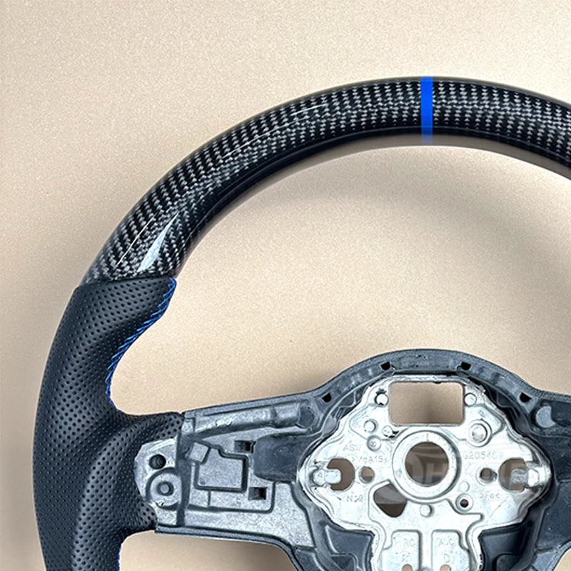 Carbon Fiber Steering Wheel For VW Golf 7 / Polo / Tiguan