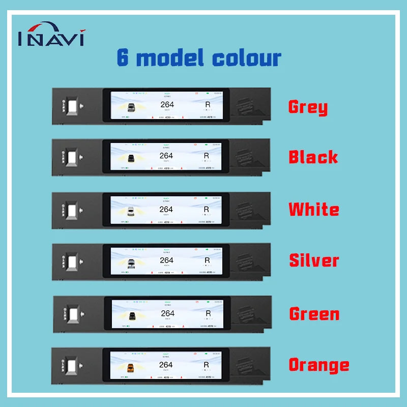 10.88"For Chery ICAR V23 instrument cluster LCD, instrument panel assembly modified 3D dynamic car model safety function display