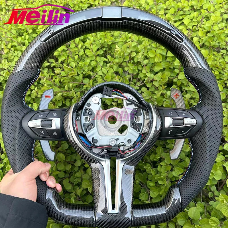 Carbon Fiber LED Performance Steering Wheel For BMW