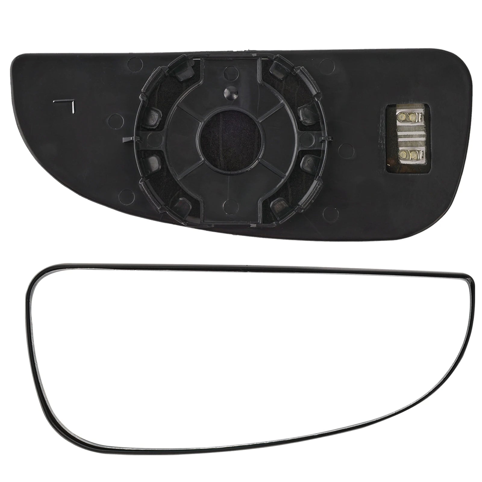 Left Right Wing Mirror Glass Heated Driver Passenger Side Upper Lower For Fiat Ducato 2006-2023 Ram ProMaster 2014-2023 Citroen