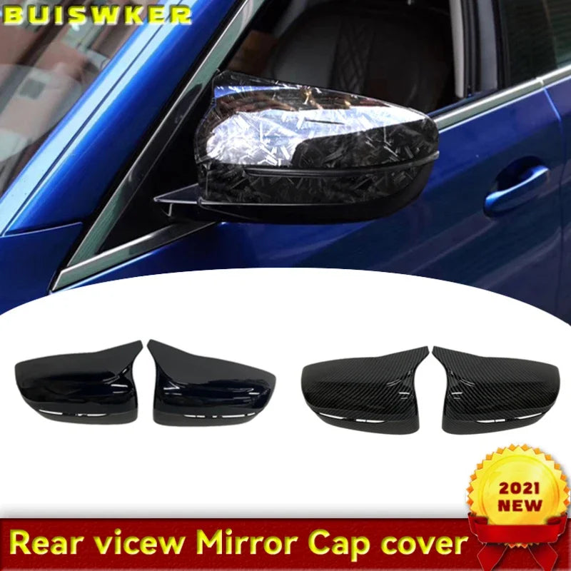 2 PCS For BMW 4 5 7 8 Series G11 G12 G14 G15 G16 G22 G23 G24 G30 G31 G38 Mirror Cover Caps Auto Parts