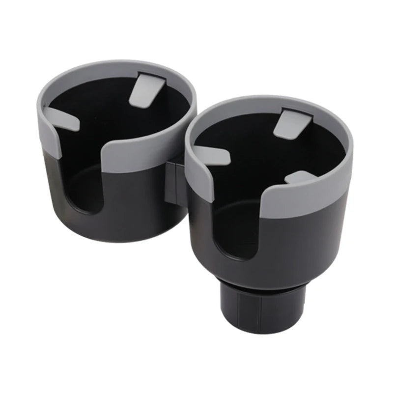 090E 2In1 Vehicle-mounted Non-Slip Cup Holder Car Cup Holder Multifunction DualHouder