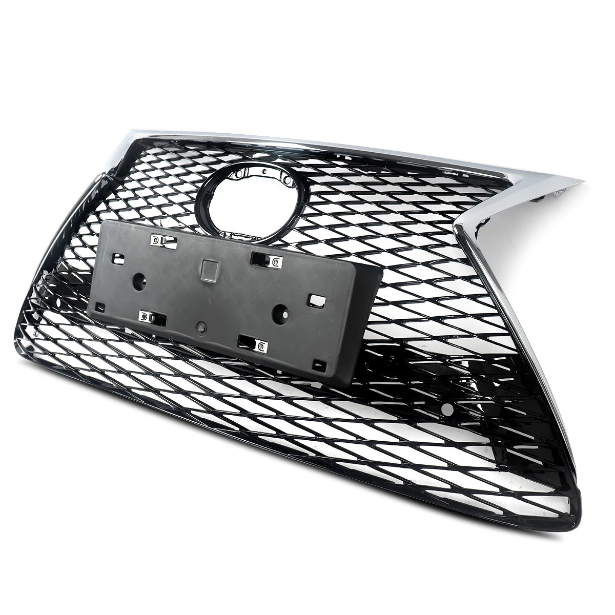 For Lexus NX200T NX300H 2015 2016 2017 F Sport Front Bumper Upper Centre Racing Grille Chrome & Black