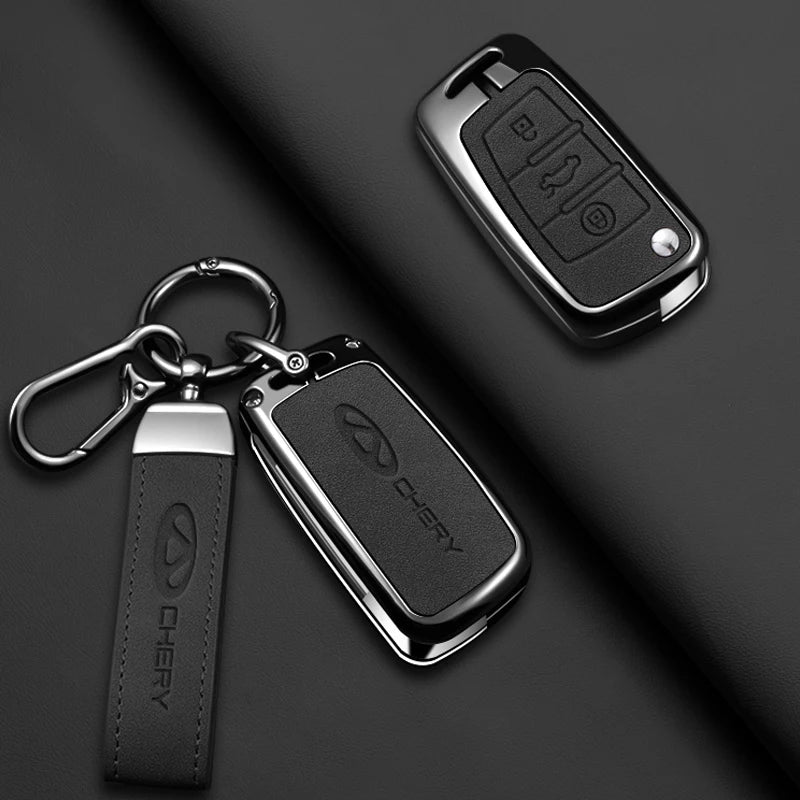 Car Remote Key Case Fob Cover Bag For Chery Tiggo 8 Pro Tiggo 8plus New 5 Plus 7pro Max Omoda 5 C5 Modod Protector Accessories