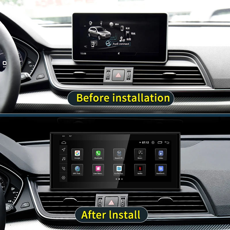 10.25" Android Car Stereo For Audi A4 A5 S5 – Wireless CarPlay
