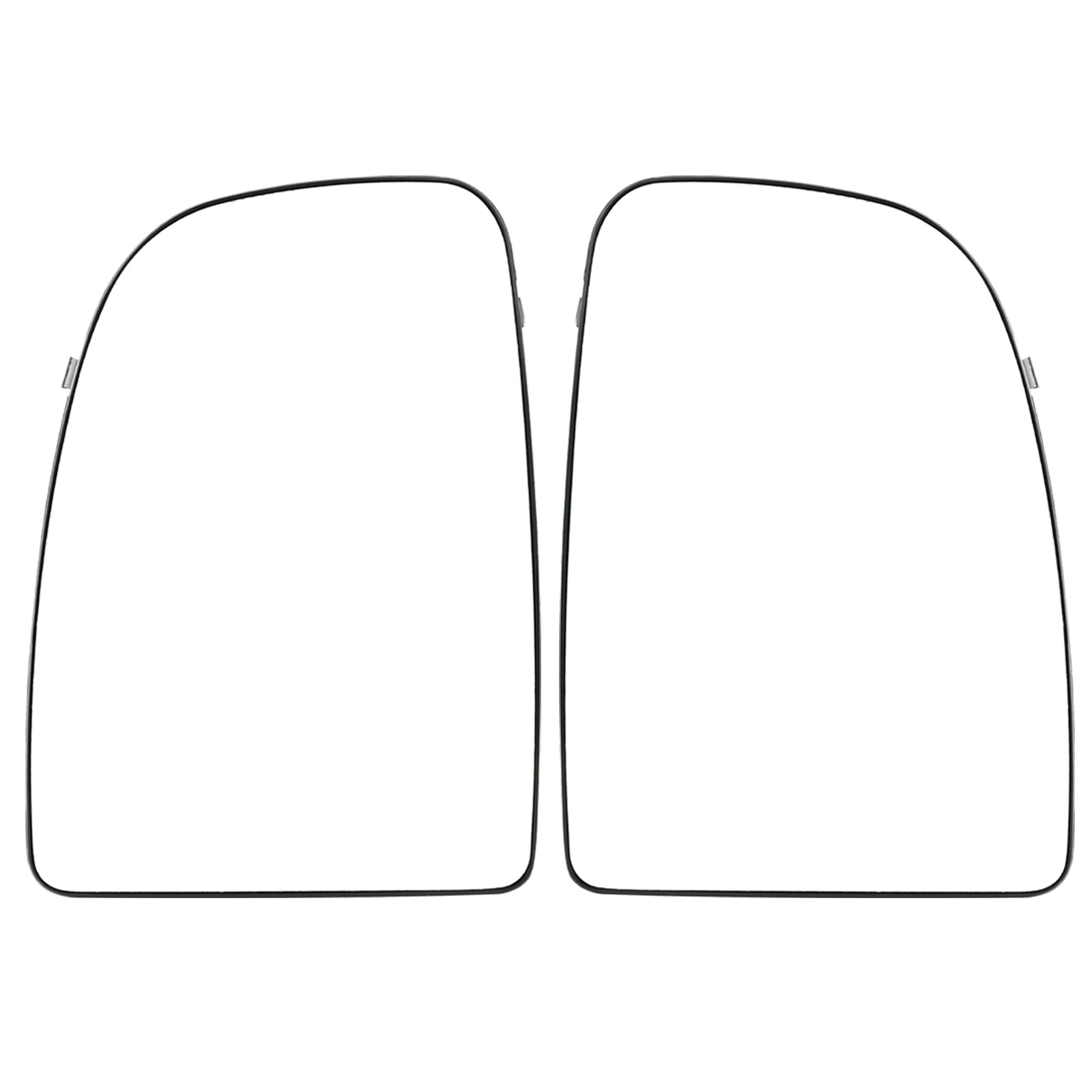 Left Right Wing Mirror Glass Heated Driver Passenger Side Upper Lower For Fiat Ducato 2006-2023 Ram ProMaster 2014-2023 Citroen
