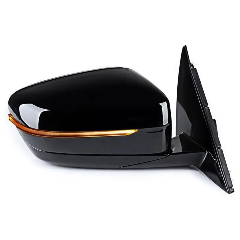 For BMW 2017-2022 G30 G38 520i 530i 540i - Black, Heated, Memory, Blind Spot, Turn Signal, Power Folding - 5-Pin, 51167485204