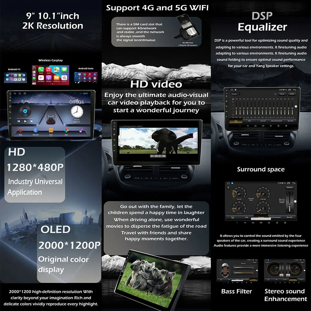 12.3 Inch Android 16 Car Radio For Benz Vito W447 2014-2021 Stereo Receiver GPS Navigation DSP Video Carplay Player NO 2DIN DVD