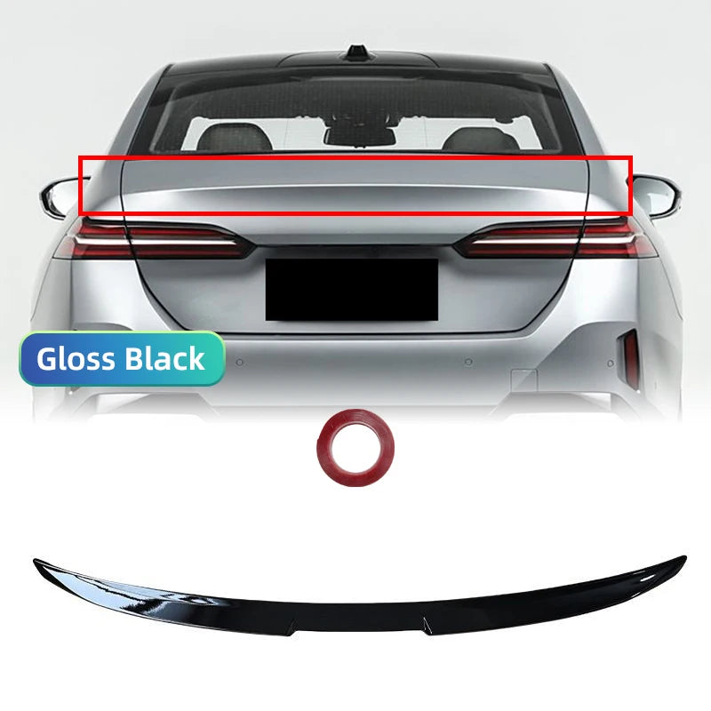 M Performance rear trunk roof spoiler lip kit suitable for BMW 5 Series I5 G60 2024 4-door sedan