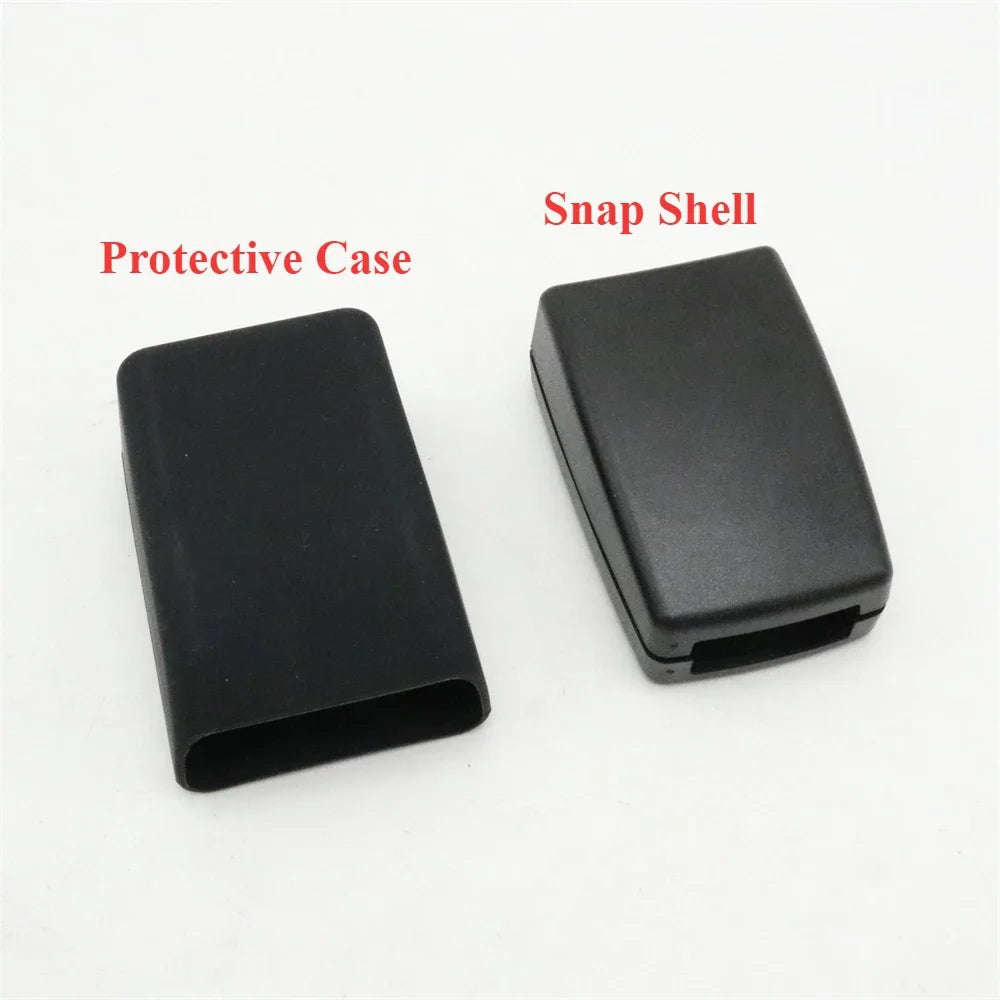 1 Set Rear 2nd Row Seat Belt Lock Protective Case Snap Shell Buckle Cap For Land Rover Discovery 3 4 LR3 LR4 LR009305 LR009308