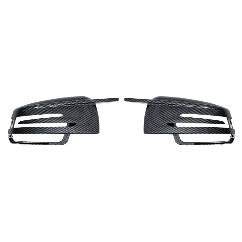 Side Mirror Cap Covers For Mercedes Benz W176 W246 W212 W204 C117 X156 X204 W221 C218 A B C E S CLA GLA GLK Class Black Replace