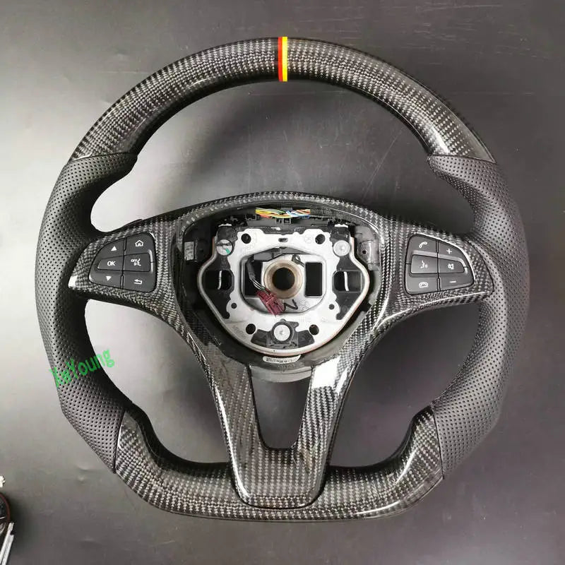 Custom Carbon Fiber Steering Wheel For Mercedes-Benz
