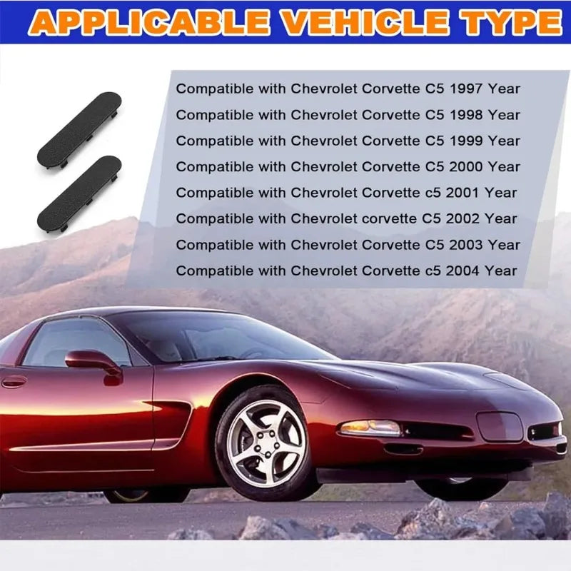 2/4PCS High Quality Replacement Plug Cover Trim 10279471 Accessories Door Panel Access For Corvette C5 1997-2004