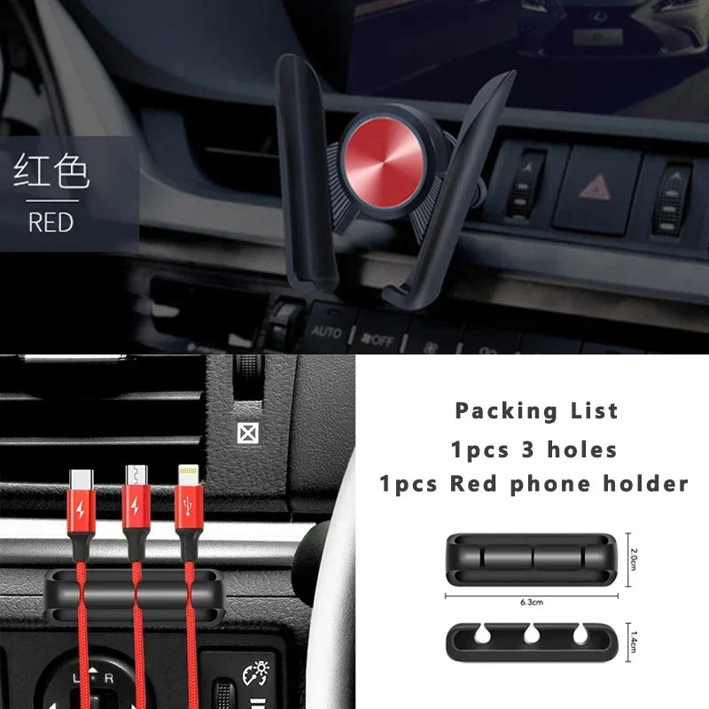 Gravity Car Phone Holder Mobile Stand Smartphone GPS Support Mount No Magnetic Mobile Phone Stand Support Smartphone