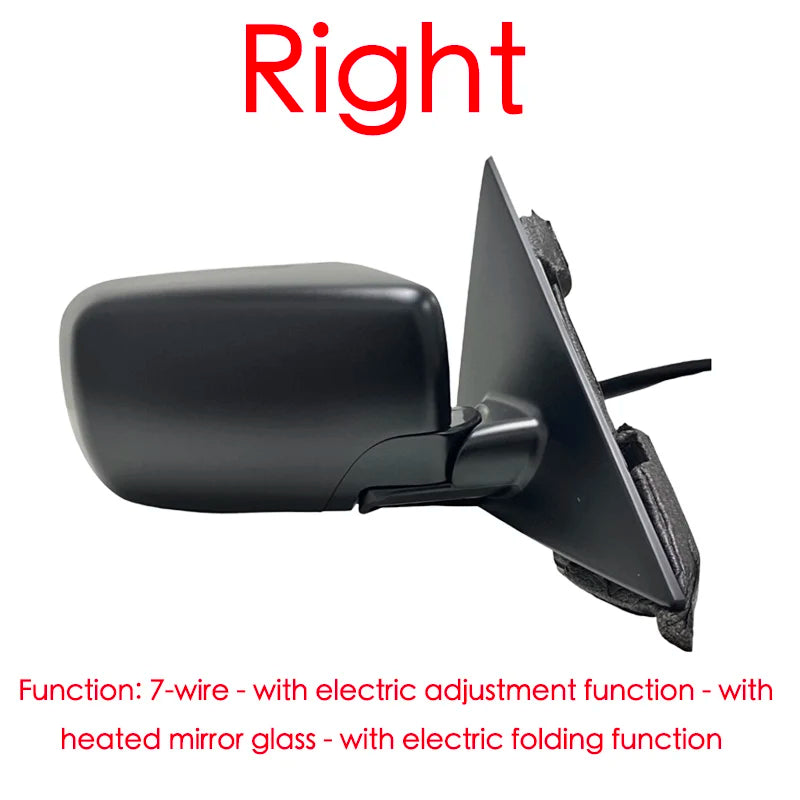 For BMW 323i 325i 328i 330i 1999-2005 7 wire with electric adjustment function heated mirror glass electric folding function