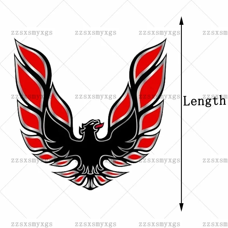 Fire Bird’s Car Sticker Vintage Style Sticker Fit for car body Bumper Motorcycle Helmet Trunk Laptop Vinyl Decal Car Accessories