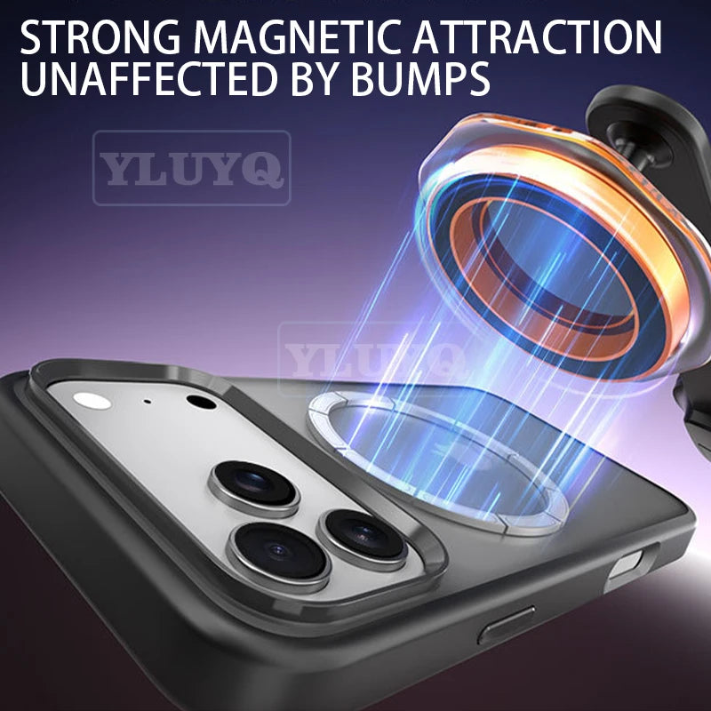 For Toyota Land Cruiser Car Phone Holder Magnetic Gravity Phone Navigation Mount Car Interior Accessories