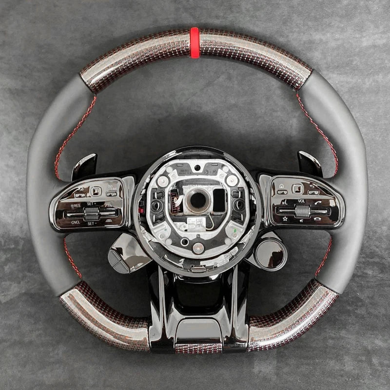 Carbon Fiber LED Steering Wheel – Custom Plug-and-Play