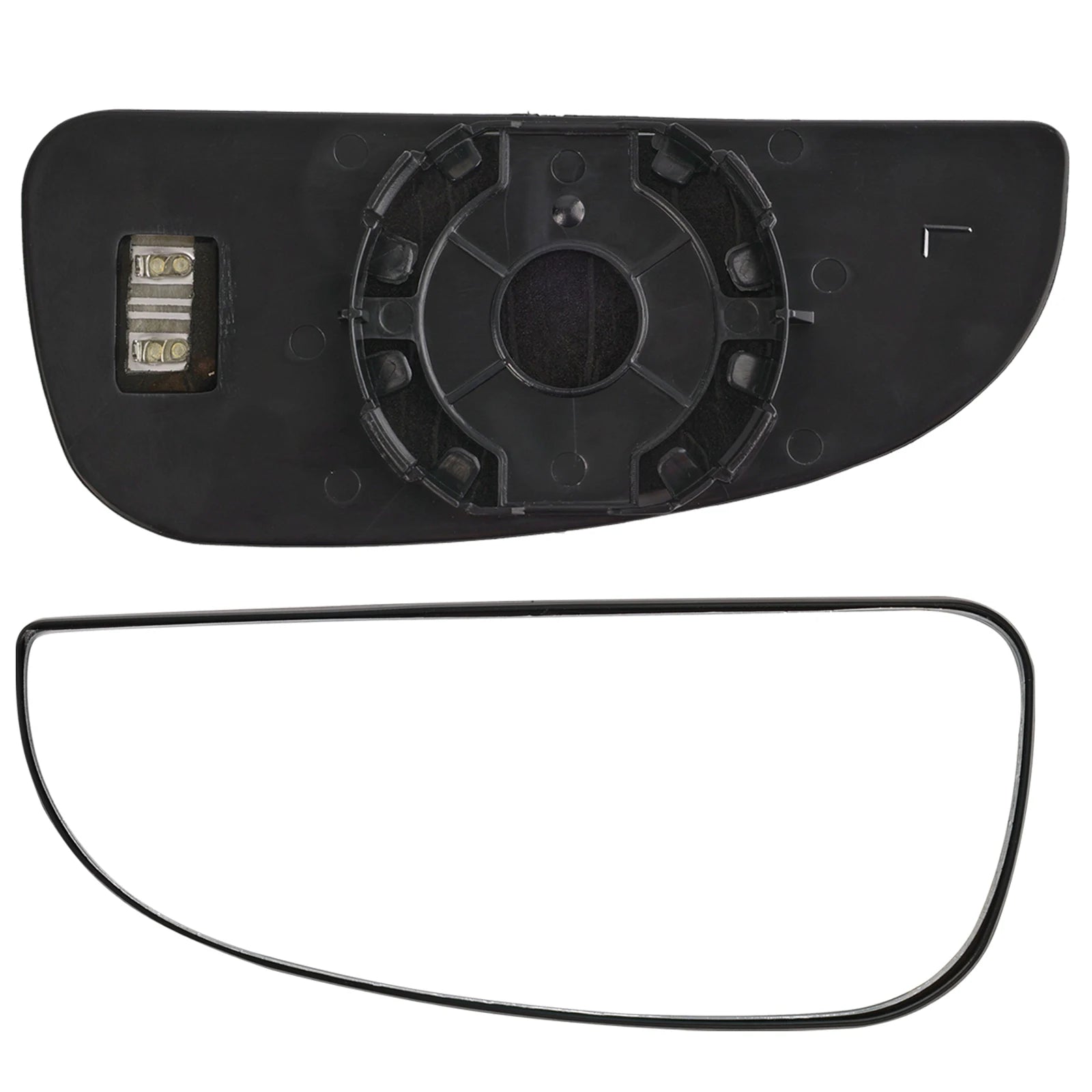 Left Right Wing Mirror Glass Heated Driver Passenger Side Upper Lower For Fiat Ducato 2006-2023 Ram ProMaster 2014-2023 Citroen