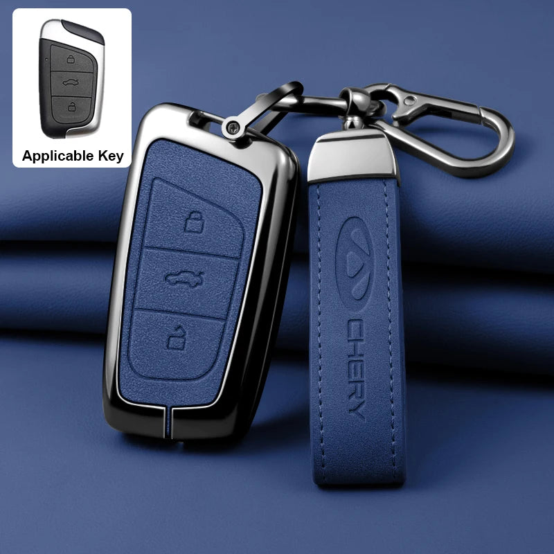 Car Remote Key Case Fob Cover Bag For Chery Tiggo 8 Pro Tiggo 8plus New 5 Plus 7pro Max Omoda 5 C5 Modod Protector Accessories