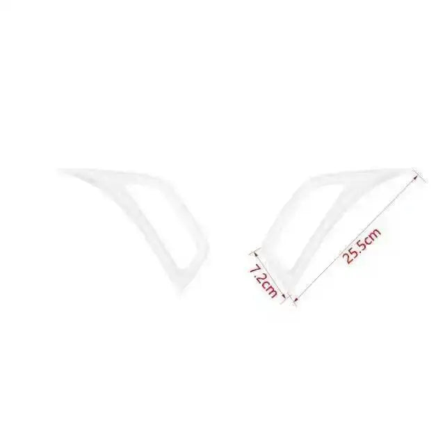 JIDIXIAN Car Fender Air Conditioning Vent Outlet Decoration Cover fit for Jeep Wrangler JL for Gladiator JT 2018 Up