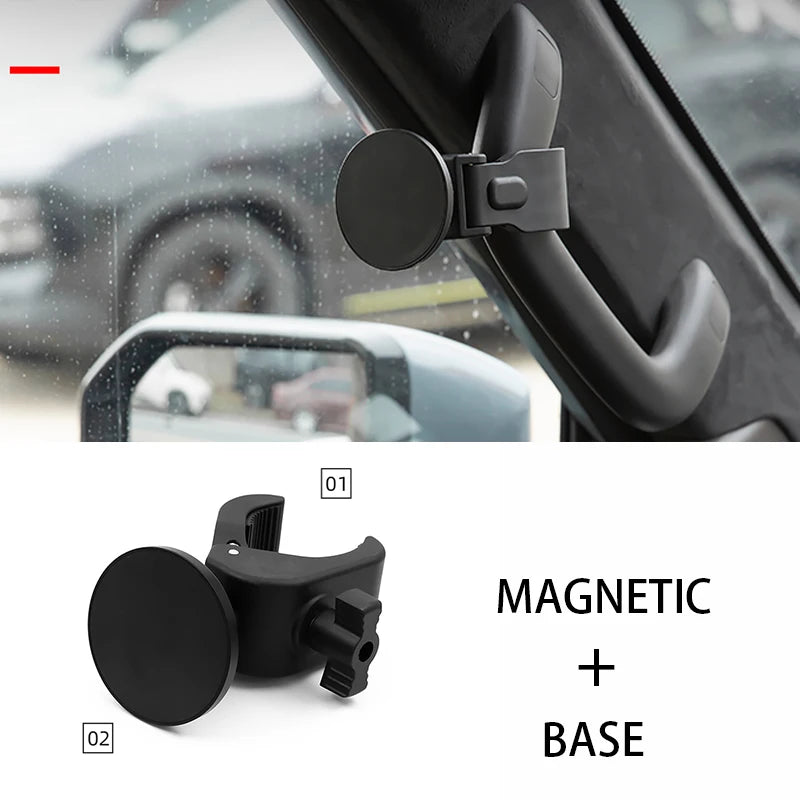 For Toyota Land Cruiser Car Phone Holder Magnetic Gravity Phone Navigation Mount Car Interior Accessories