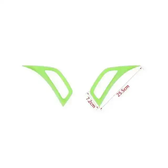 JIDIXIAN Car Fender Air Conditioning Vent Outlet Decoration Cover fit for Jeep Wrangler JL for Gladiator JT 2018 Up