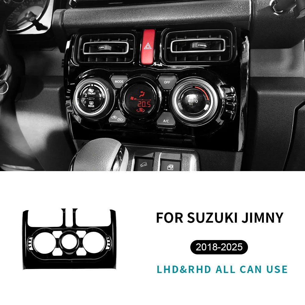 For Suzuki Jimny 2018 2019 2020 2021 2022 2023 2024 2025 Automatic Car Air Conditioning Vent Frame Interior Trim Accessories