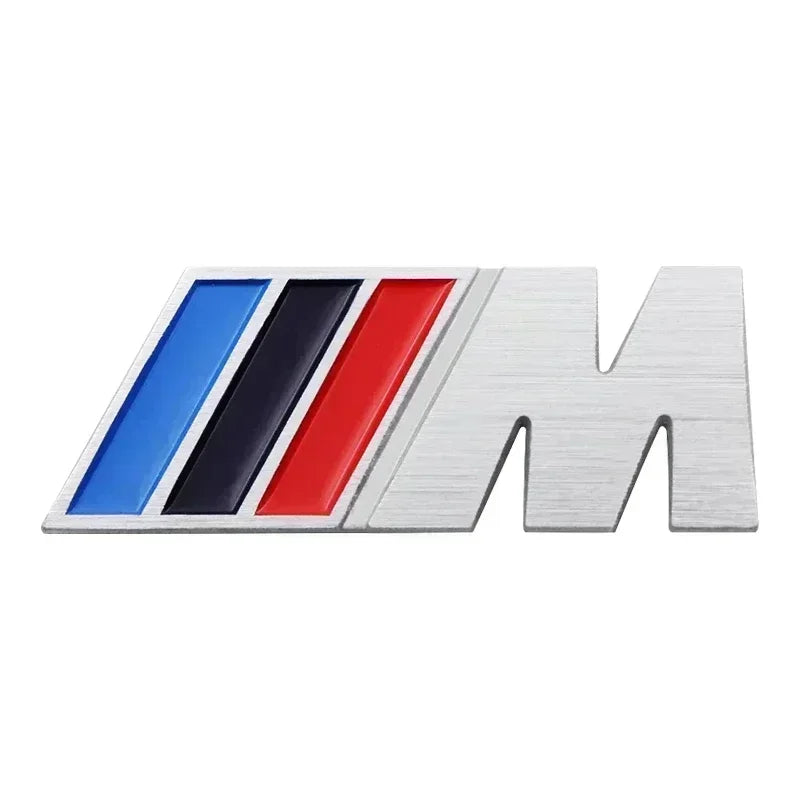 83mm 3D Aluminum Car Badge Sticker Automotive Goods For BMW M F10 F11 E63 E64 E68 F03 F04 F15 E71 E72 E70 E83 E84 E52 E89