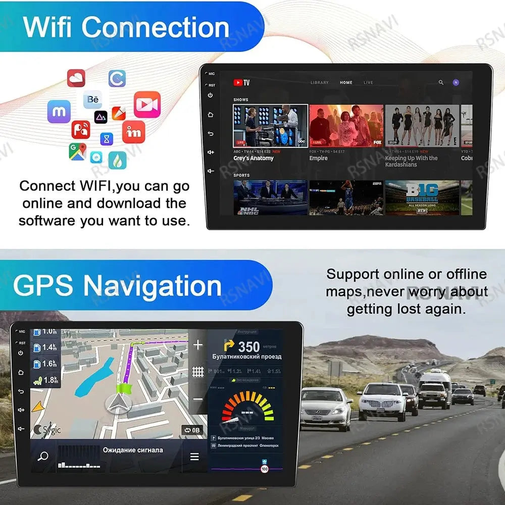 Android Car Stereo For Kia Rio Stonic – QLED Touchscreen