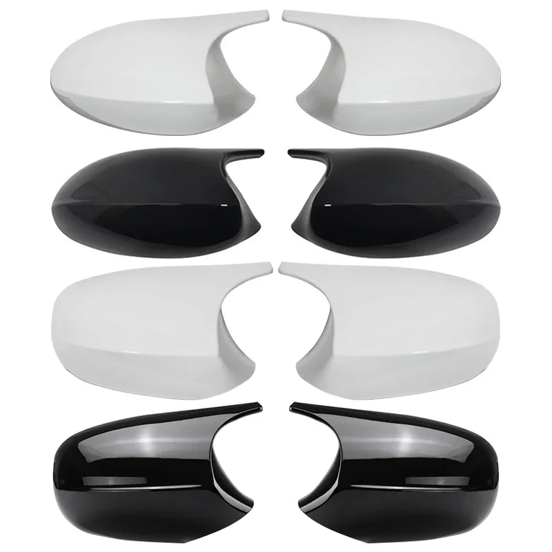 1 Pair Rearview Side wing mirror cover cap White M Look for BMW E90 E91 E92 E93 E81 E87 E82 E88 3 1 Series