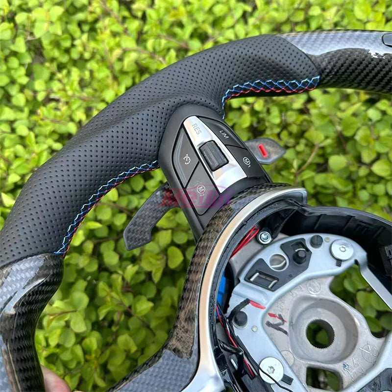 Carbon Fiber LED Performance Steering Wheel For BMW