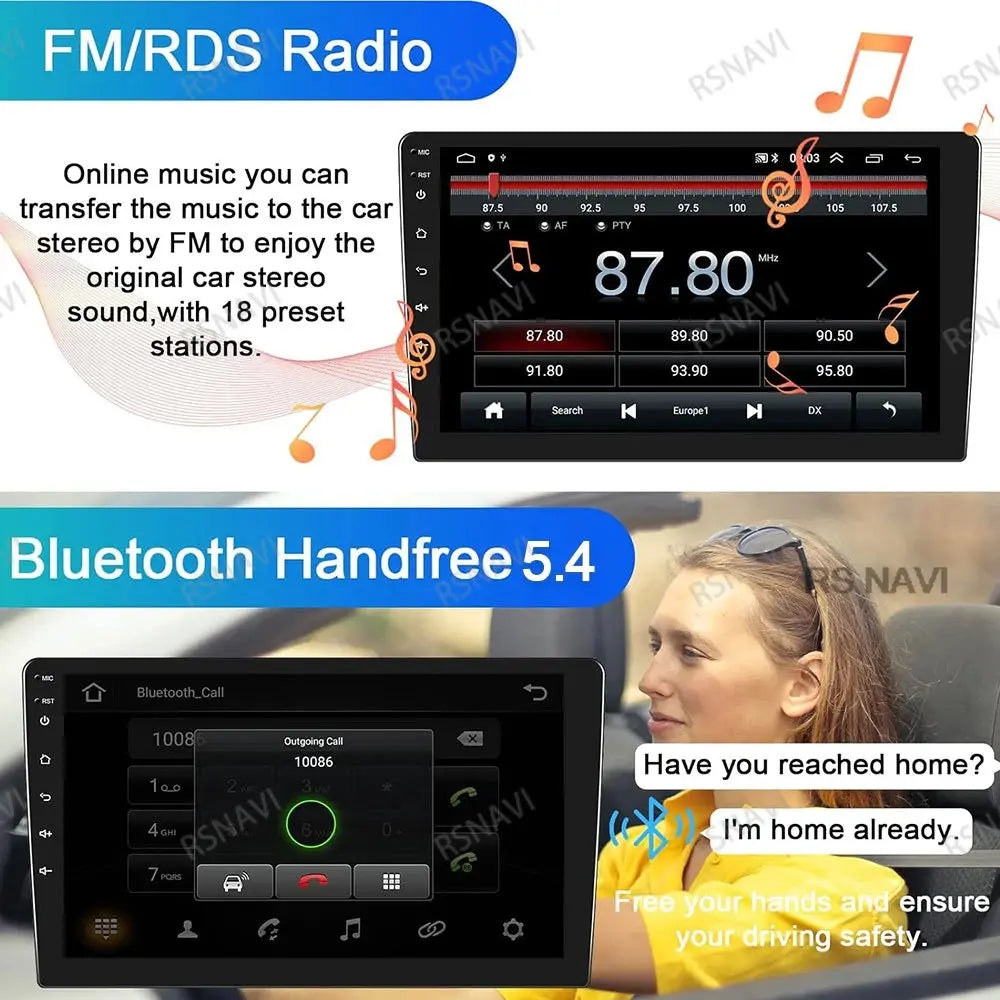 Android Car Stereo For Kia Rio Stonic – QLED Touchscreen