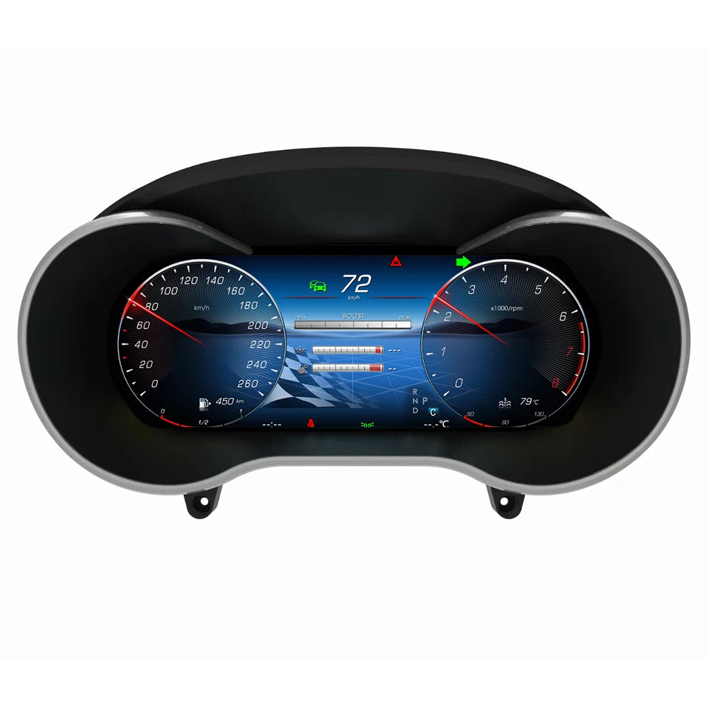 12.3" Digital Instrument Cluster for Mercedes-Benz GLC C-Class