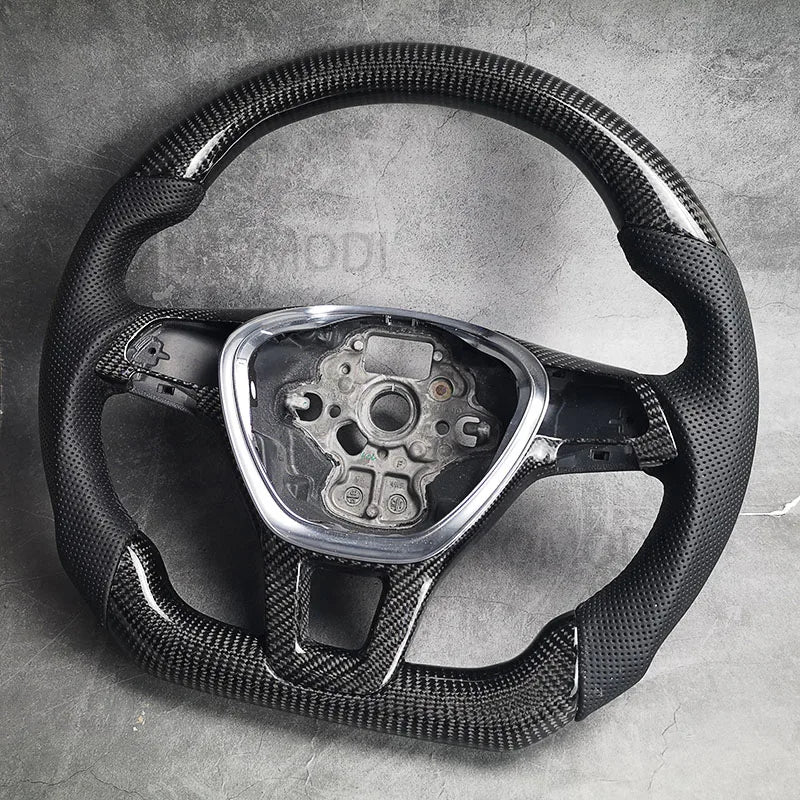 Carbon Fiber Racing Steering Wheel For VW Golf 7 MK7