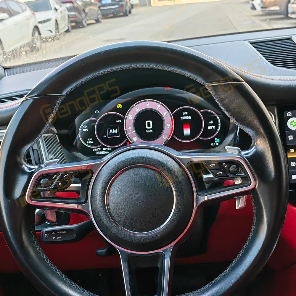 LCD Digital Dashboard Cluster for Porsche Macan 2014–2025