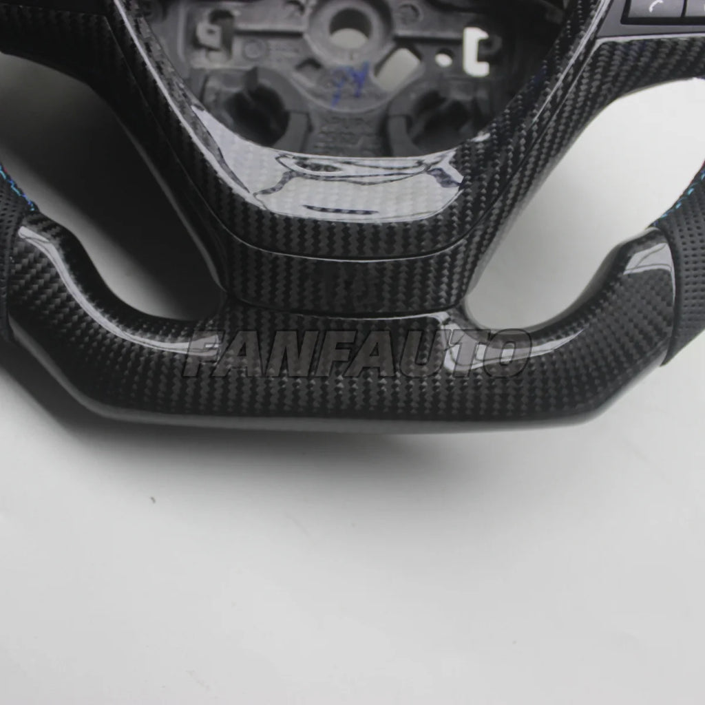 Real Carbon Fiber Steering Wheel For BMW 1 2 3 4 Series