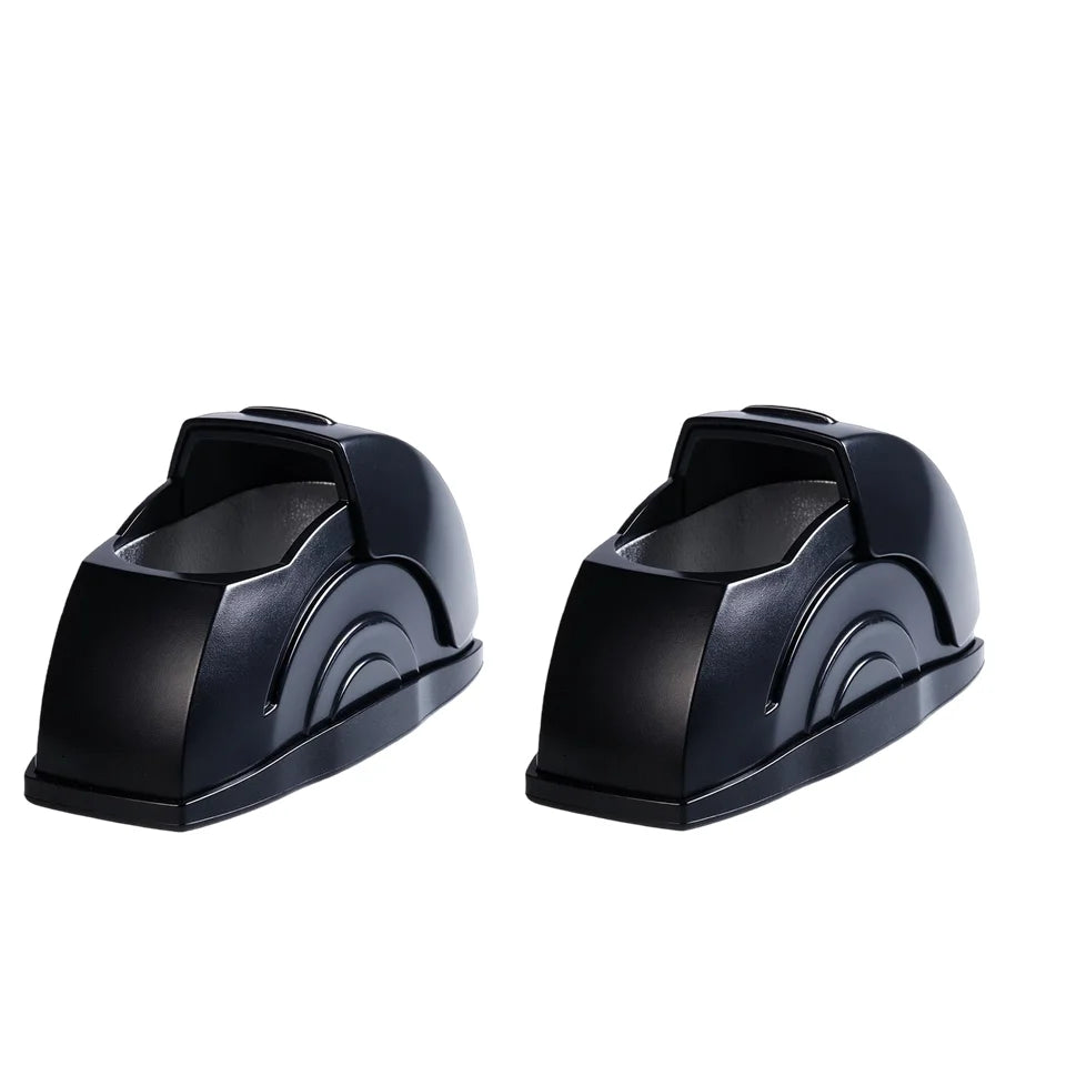 1/2Pcs Car Ashtray Door Mounted Smokeless Ash Tray With Lid Portable Auto Trash Bin Garbage Can Car Ashtray Holder Tools