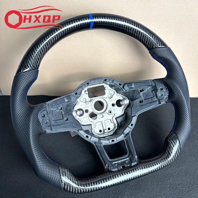Carbon Fiber Steering Wheel For VW Golf 7 / Polo / Tiguan