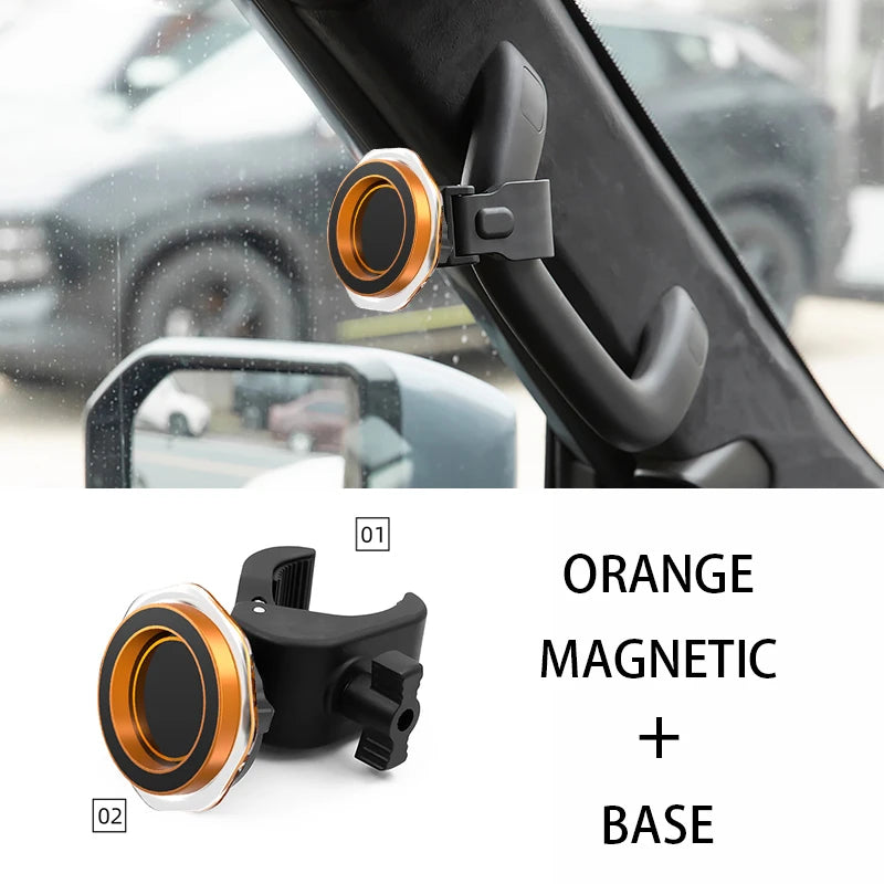 For Toyota Land Cruiser Car Phone Holder Magnetic Gravity Phone Navigation Mount Car Interior Accessories