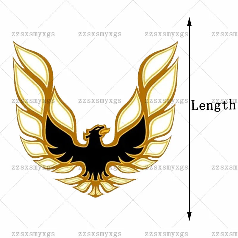 Fire Bird’s Car Sticker Vintage Style Sticker Fit for car body Bumper Motorcycle Helmet Trunk Laptop Vinyl Decal Car Accessories