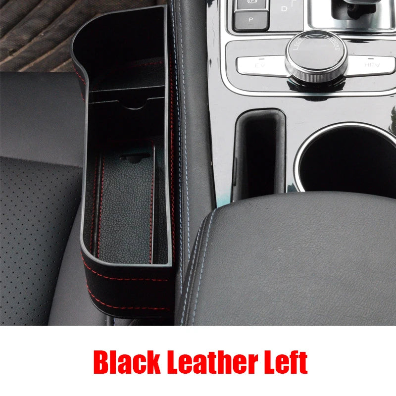 Car Seat Storage Box organizer Universal Car Seat organizer Card Phone Holder Pocket Seat Gap Slit Pocket Catcher Organizer 1Pc
