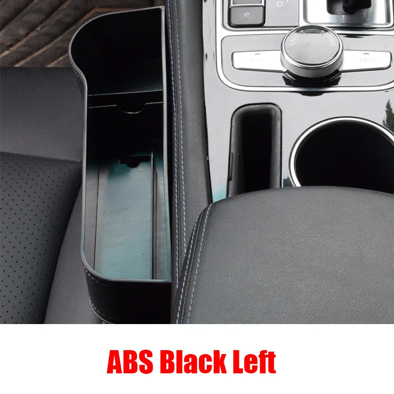 Car Seat Storage Box organizer Universal Car Seat organizer Card Phone Holder Pocket Seat Gap Slit Pocket Catcher Organizer 1Pc