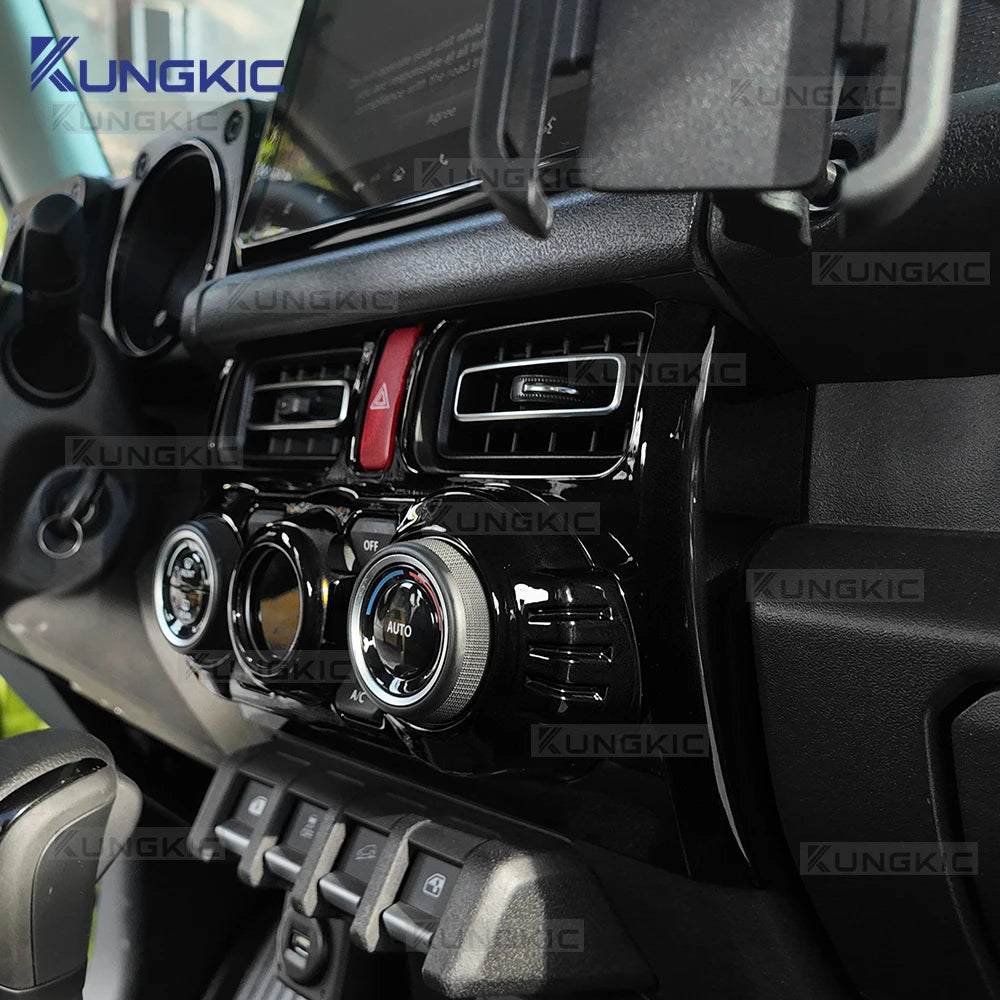 For Suzuki Jimny 2018 2019 2020 2021 2022 2023 2024 2025 Automatic Car Air Conditioning Vent Frame Interior Trim Accessories