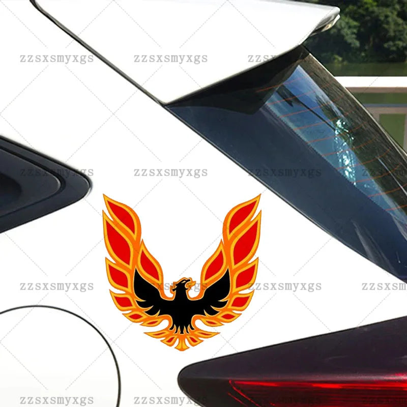 Fire Bird’s Car Sticker Vintage Style Sticker Fit for car body Bumper Motorcycle Helmet Trunk Laptop Vinyl Decal Car Accessories