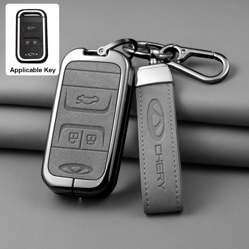 Car Remote Key Case Fob Cover Bag For Chery Tiggo 8 Pro Tiggo 8plus New 5 Plus 7pro Max Omoda 5 C5 Modod Protector Accessories