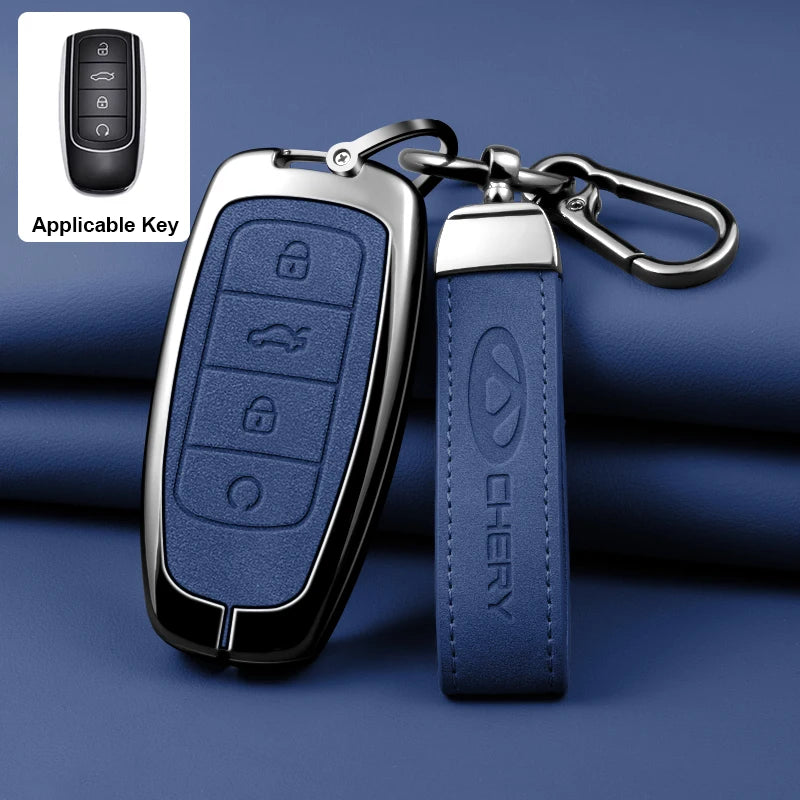 Car Remote Key Case Fob Cover Bag For Chery Tiggo 8 Pro Tiggo 8plus New 5 Plus 7pro Max Omoda 5 C5 Modod Protector Accessories