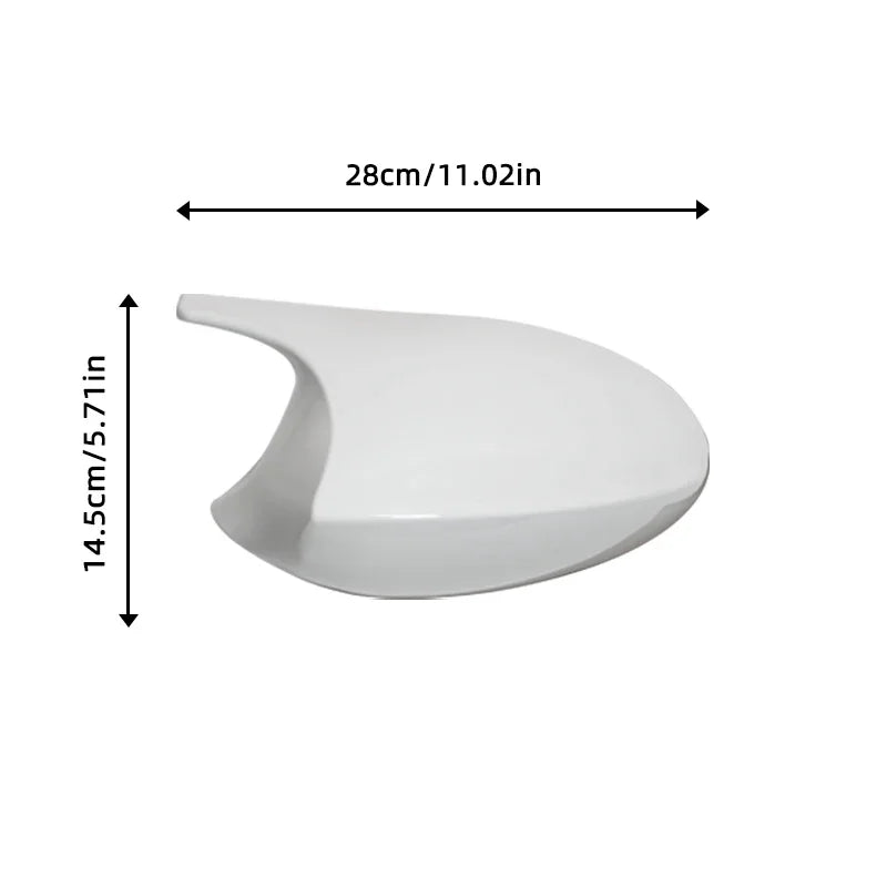 1 Pair Rearview Side wing mirror cover cap White M Look for BMW E90 E91 E92 E93 E81 E87 E82 E88 3 1 Series